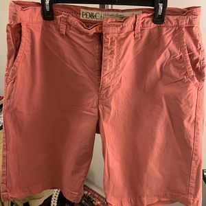 PD&C Salmon Khaki Shorts